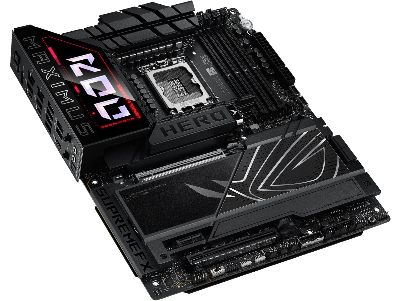 Asus ROG Maximus Z890 HERO Moderkort Intel Socket