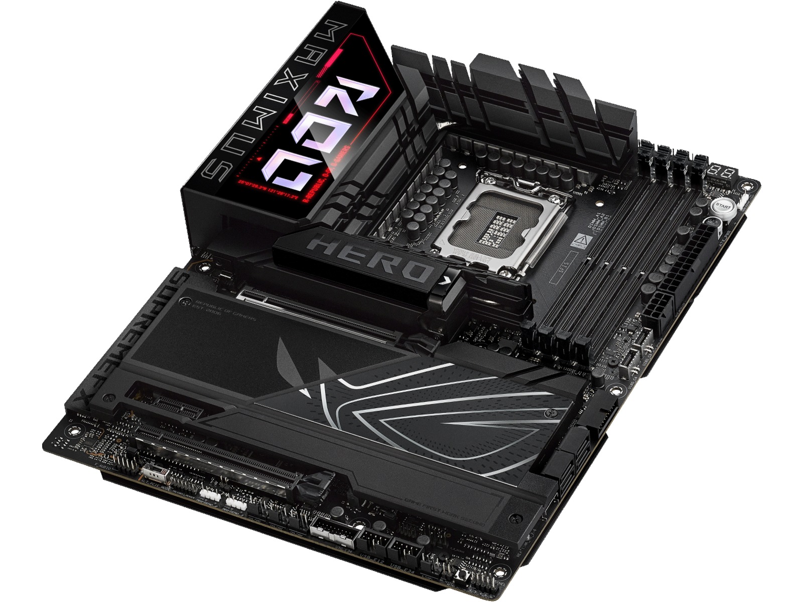 Asus ROG Maximus Z890 HERO Moderkort Intel Socket