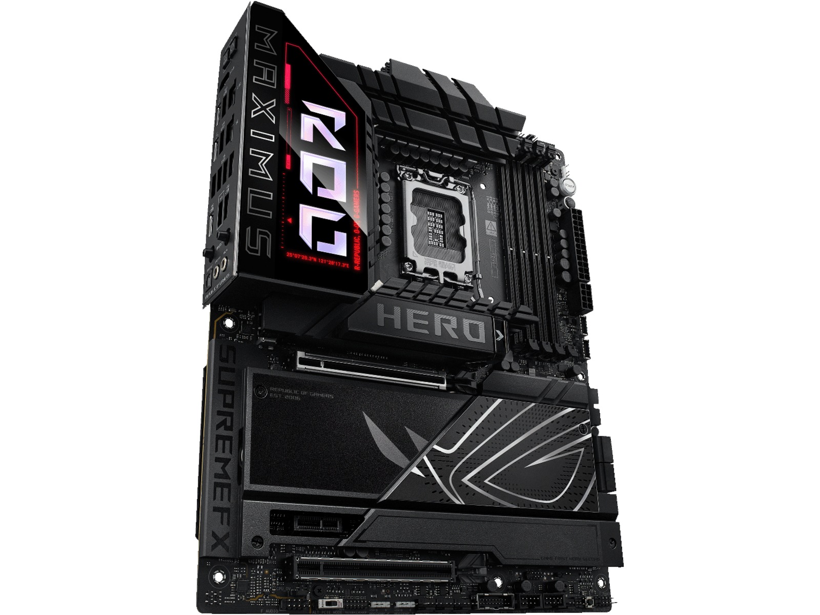 Asus ROG Maximus Z890 HERO Moderkort Intel Socket