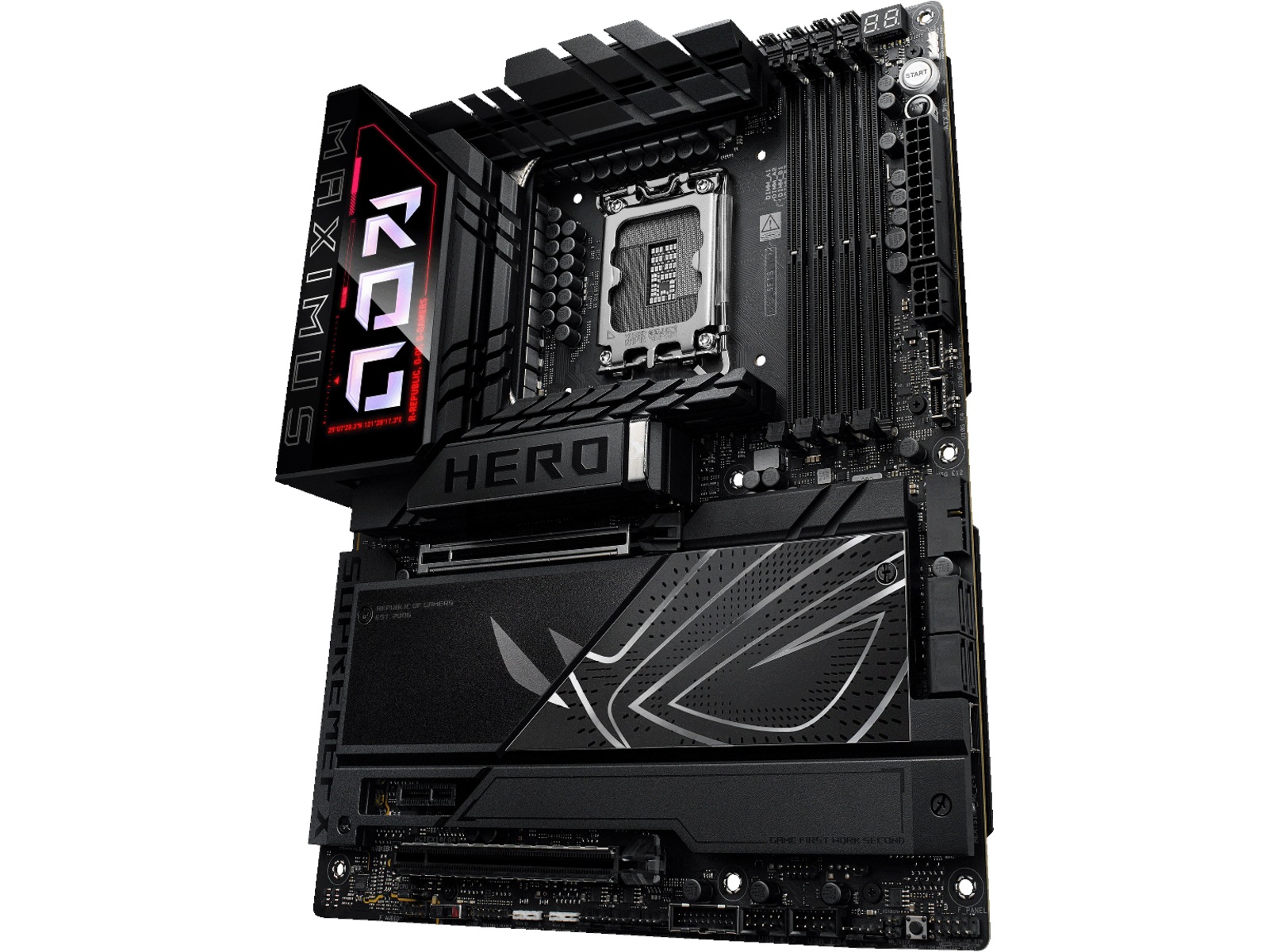 Asus ROG Maximus Z890 HERO Moderkort Intel Socket