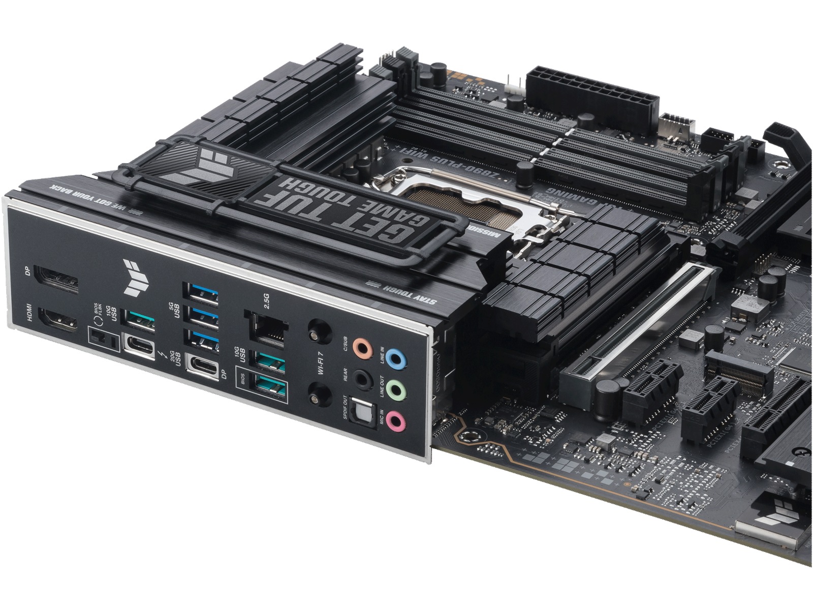 Asus TUF Gaming Z890-PLUS WIFI Moderkort Intel Socket