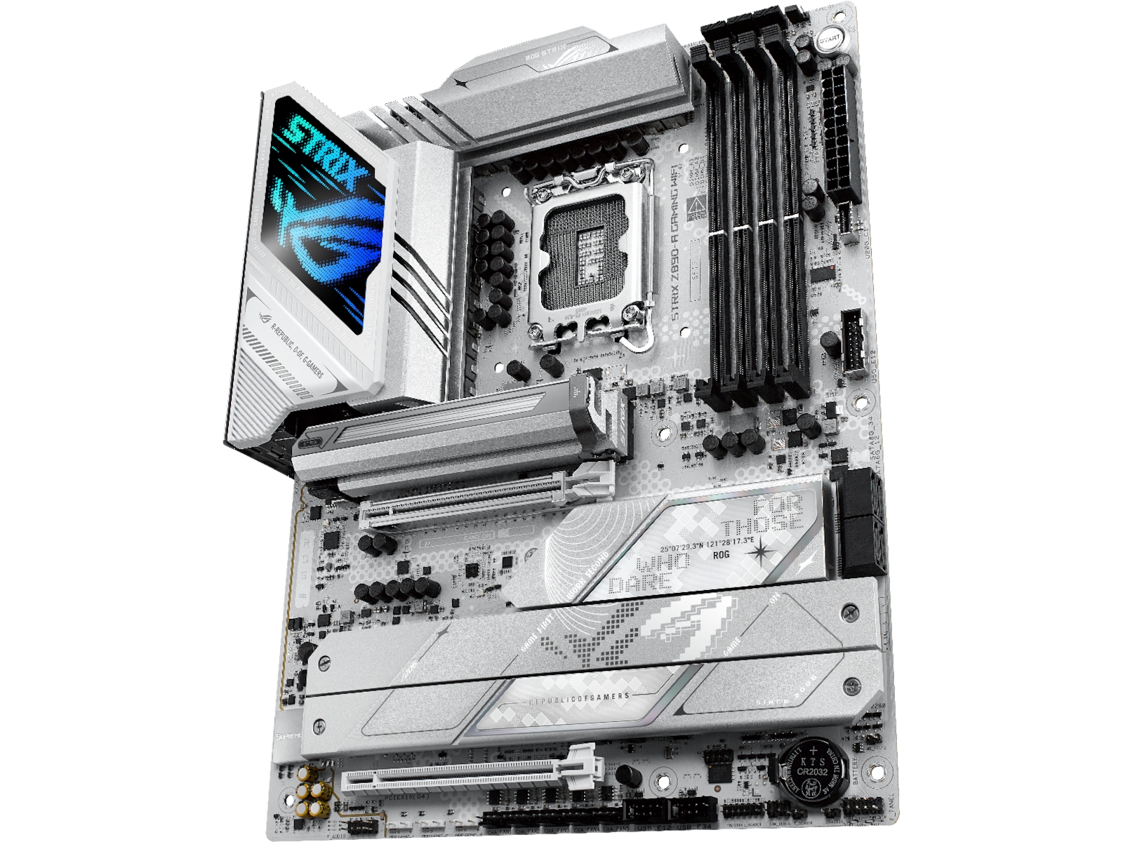 Asus ROG Strix Z890-A Gaming WIFI Moderkort Intel Socket