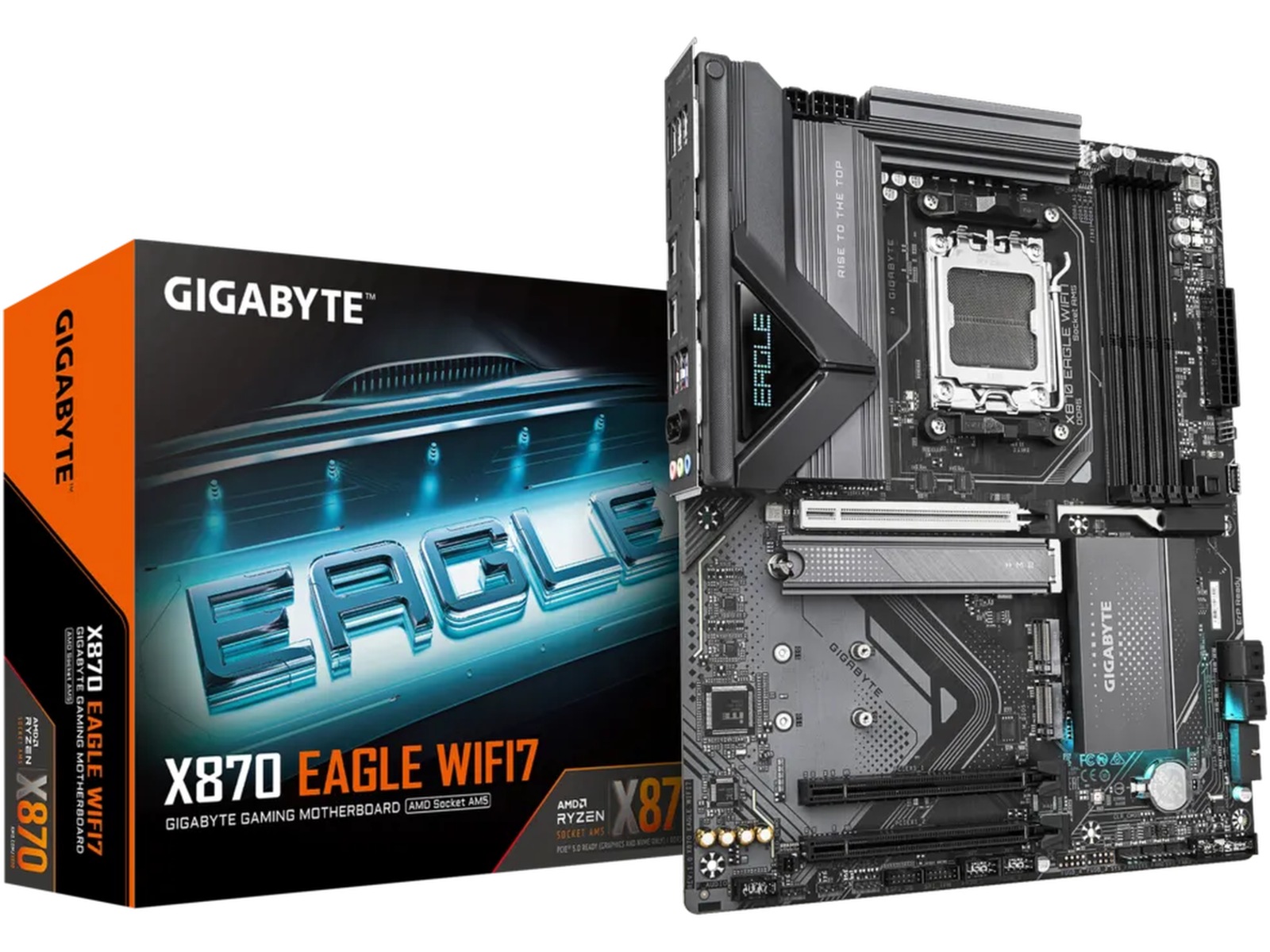 GIGABYTE X870 EAGLE Moderkort AMD Socket