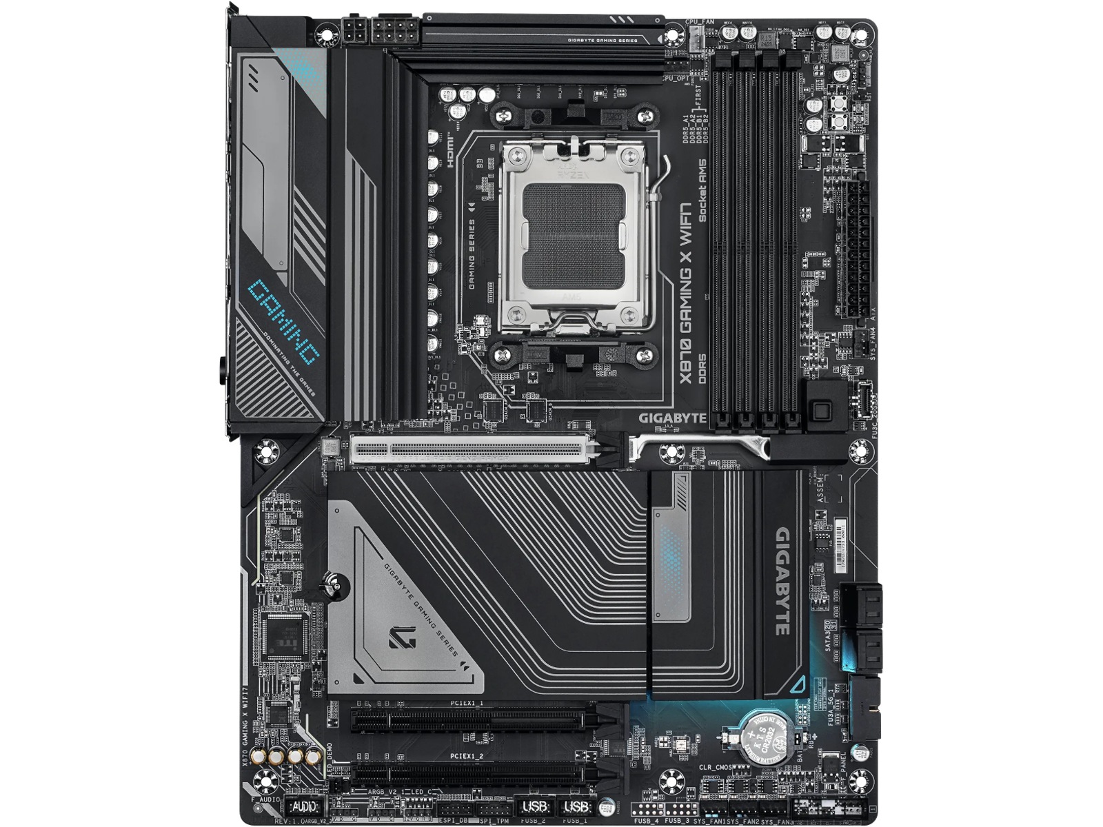 GIGABYTE X870 GAMING X Moderkort AMD Socket