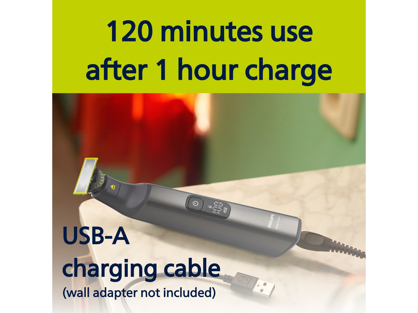 Philips OneBlade Pro QP6552/15 Face & Body Rakapparat