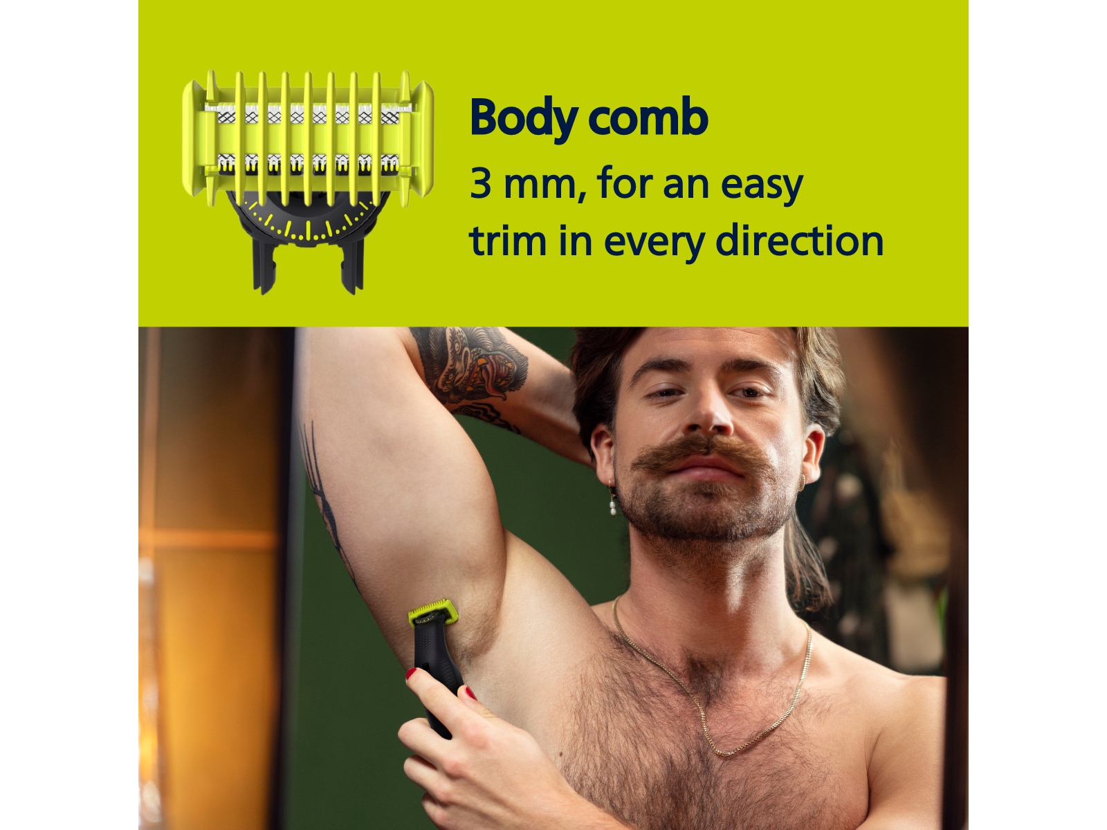 Philips OneBlade Pro QP6552/15 Face & Body Rakapparat