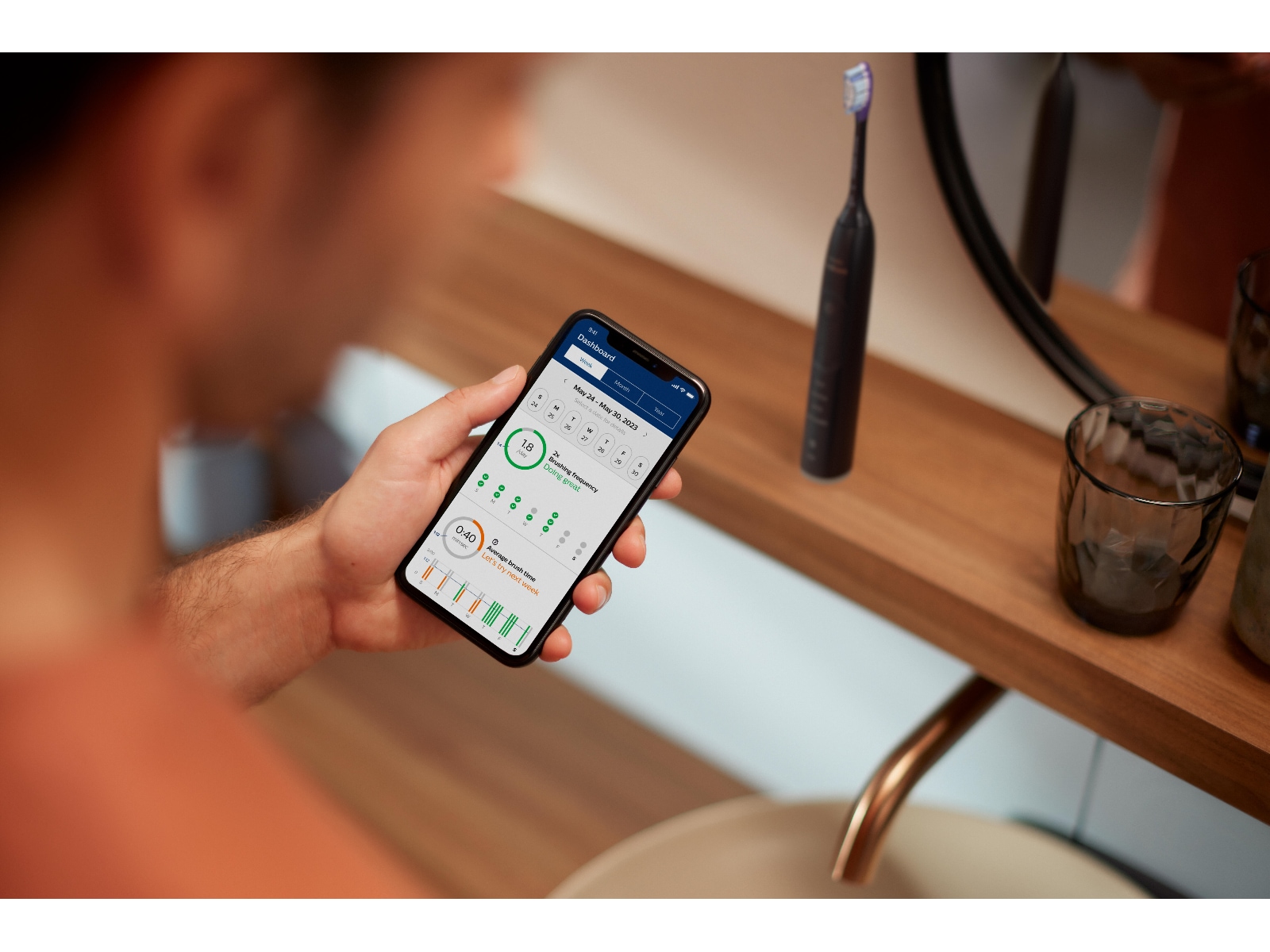 Philips Sonicare HX7421/01 eltandborste Eltandborste