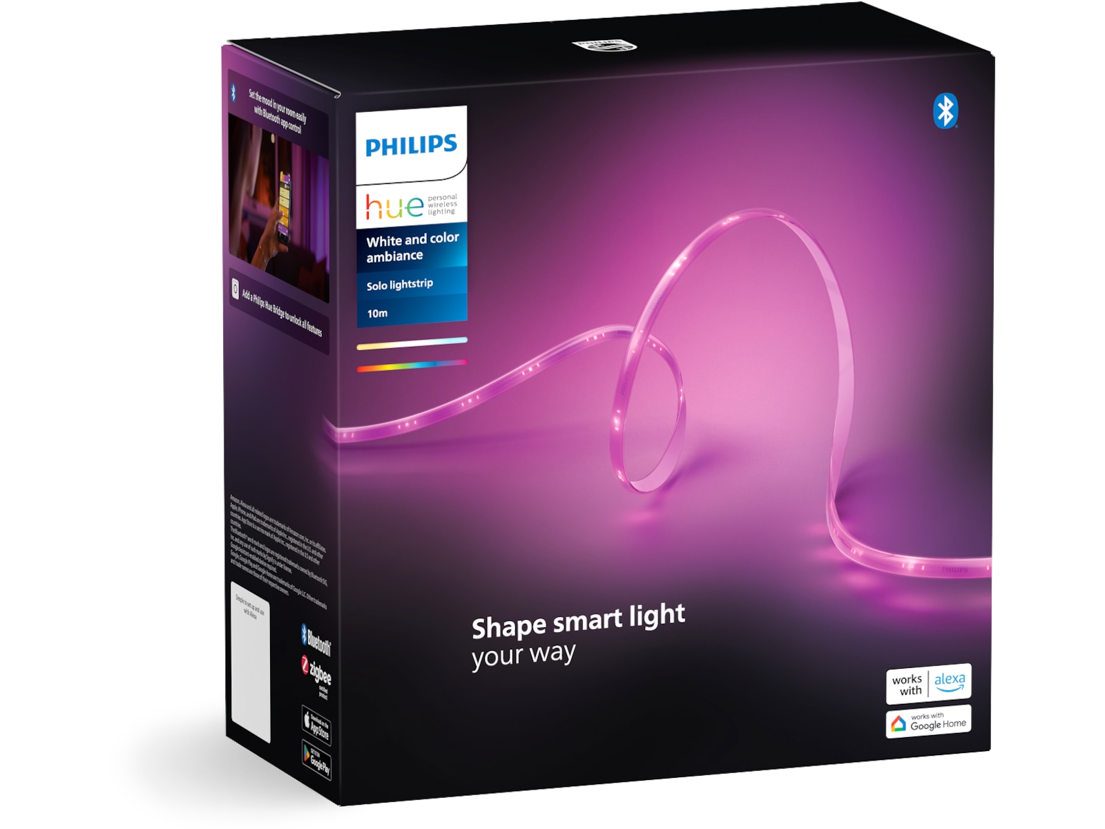 Philips Hue Solo ljusremsa RGB 10m Led strips & underhållning