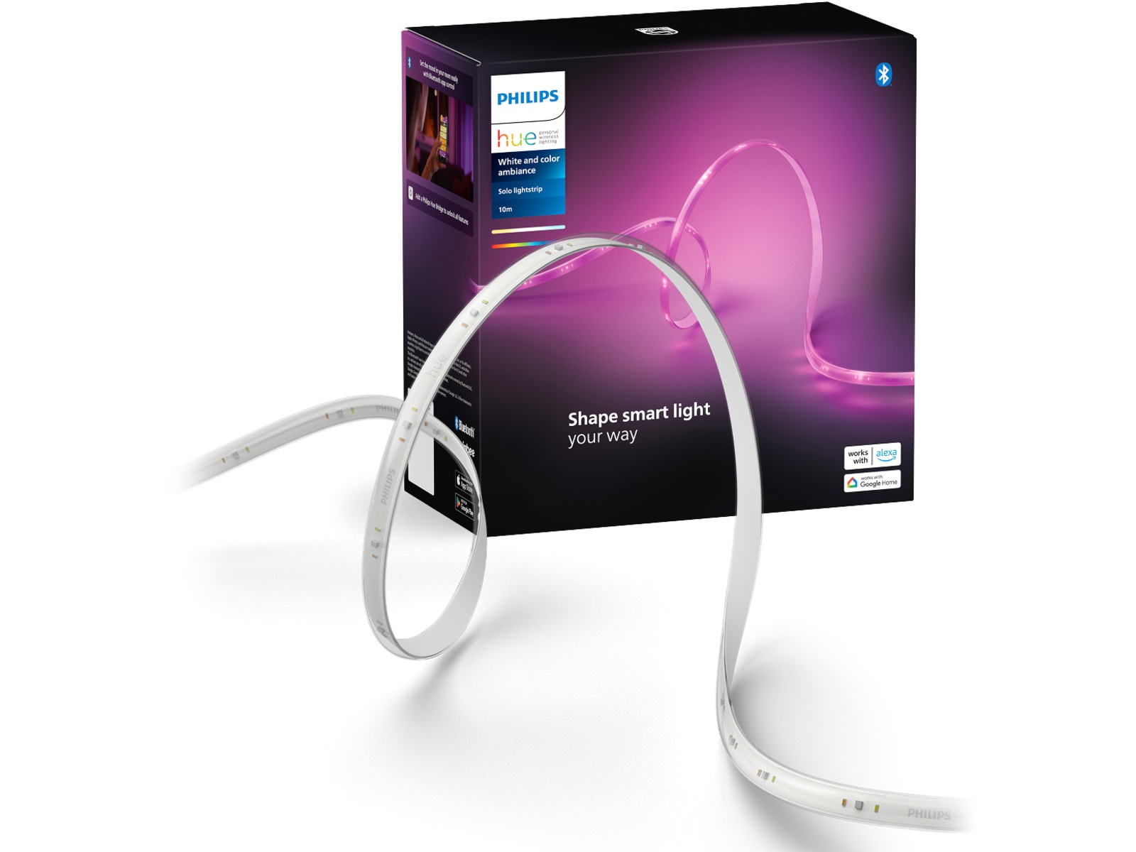 Philips Hue Solo ljusremsa RGB 10m Led strips & underhållning