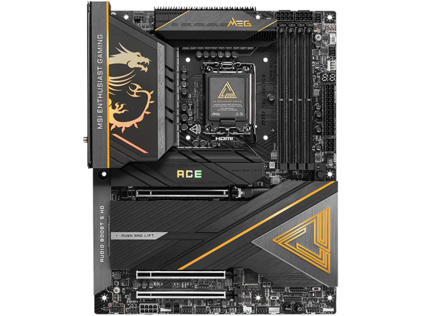 MSI MEG Z890 ACE Moderkort Intel Socket