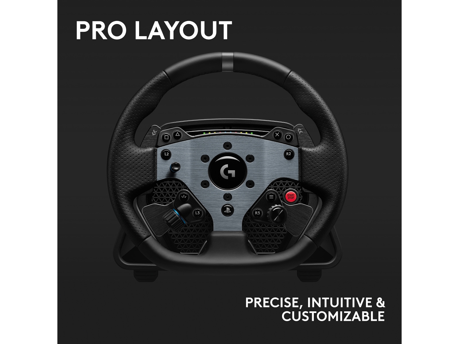 Logitech G PRO Racing Wheel PS/PC Ratt och pedaler