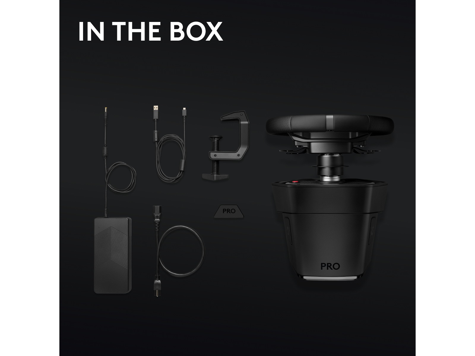 Logitech G PRO Racing Wheel PS/PC Ratt och pedaler