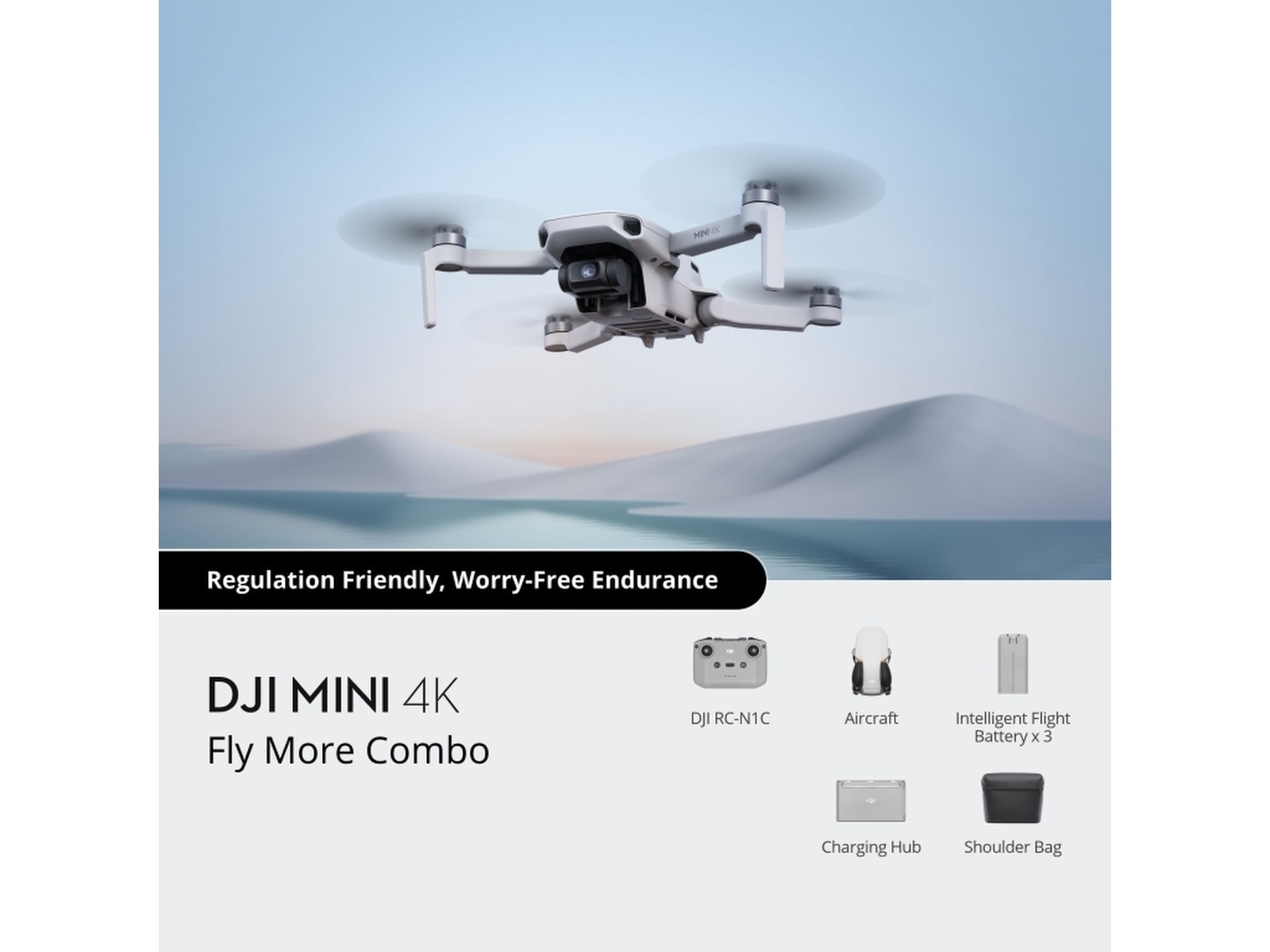 DJI Mini 4K Fly More Combo Drönare