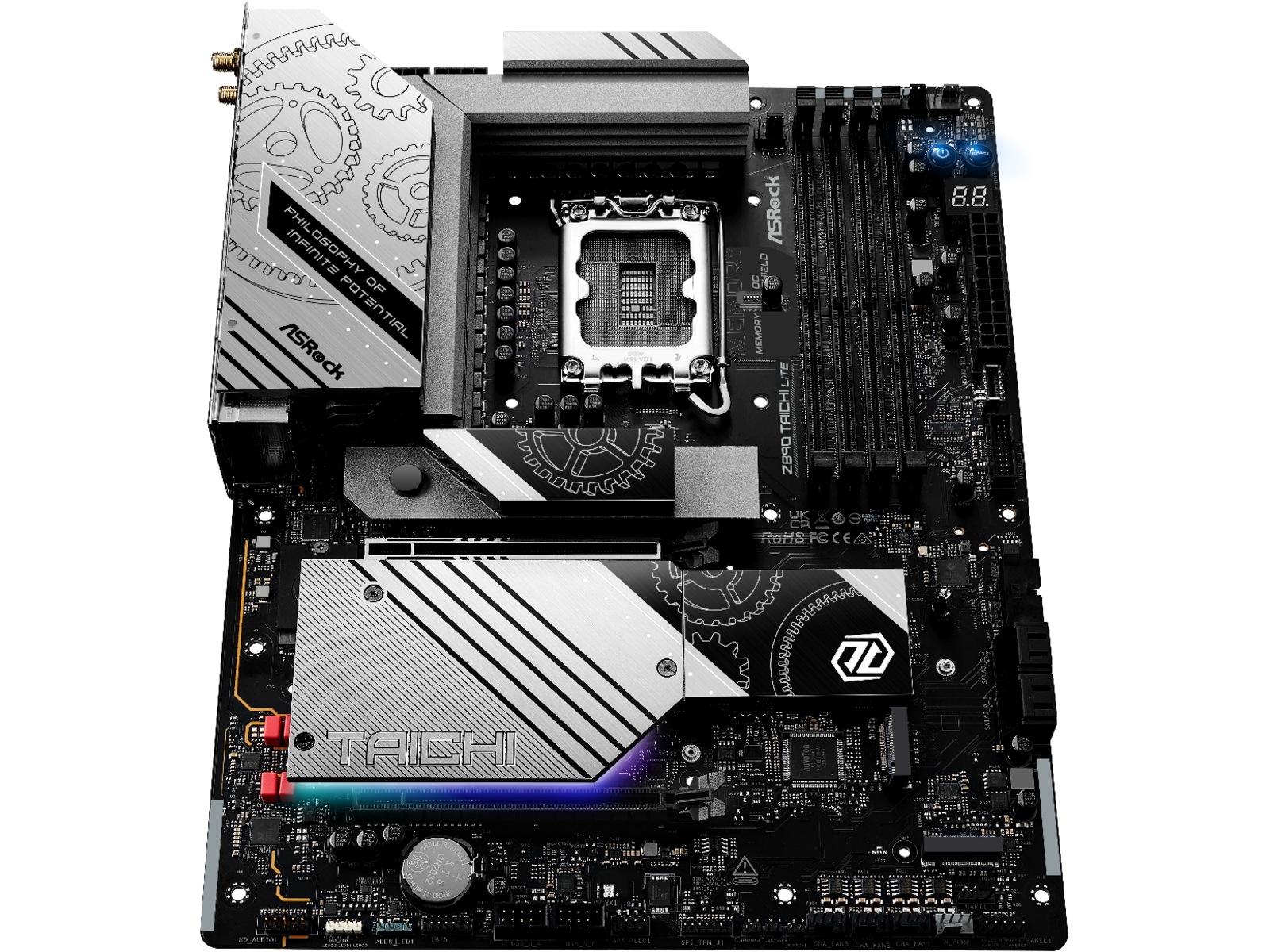 ASRock Z890 TAICHI LITE Moderkort Intel Socket