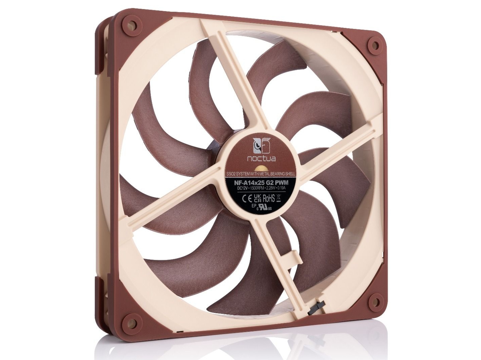Noctua NF-A14x25 G2 PWM Fläkt Fläkt