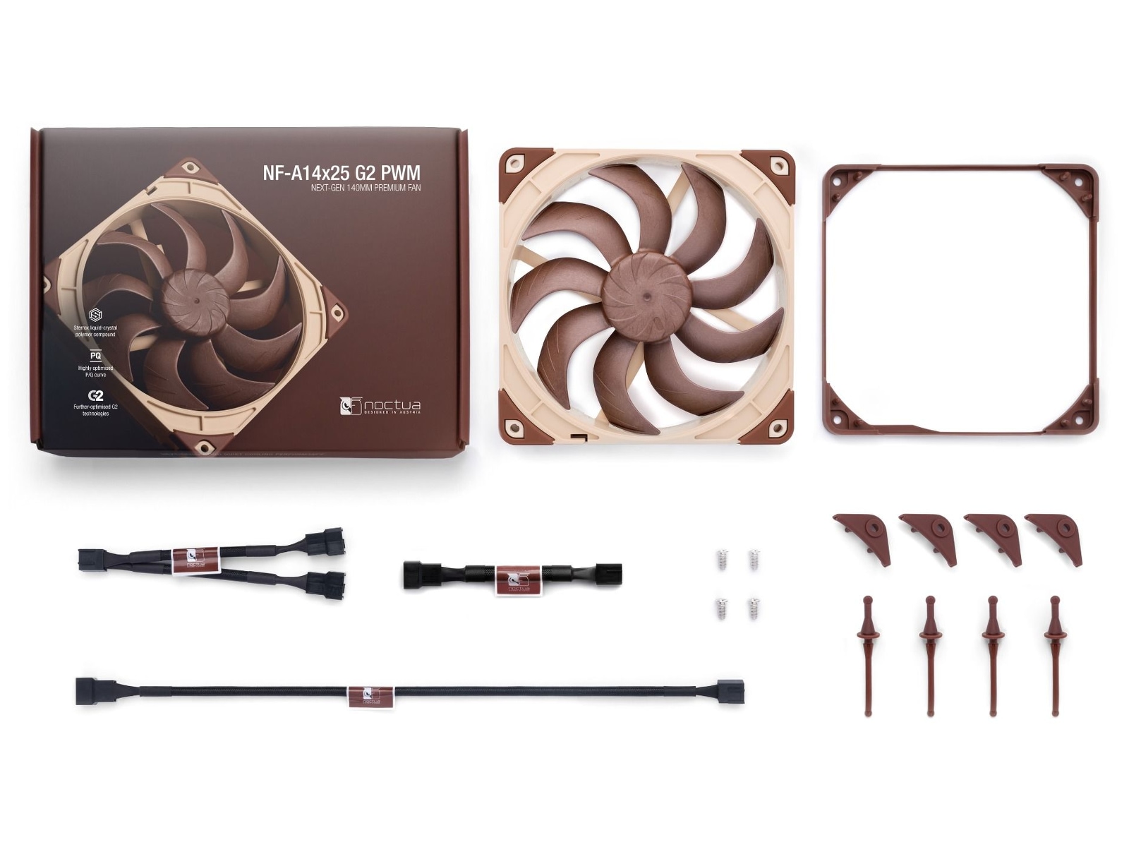 Noctua NF-A14x25 G2 PWM Fläkt Fläkt