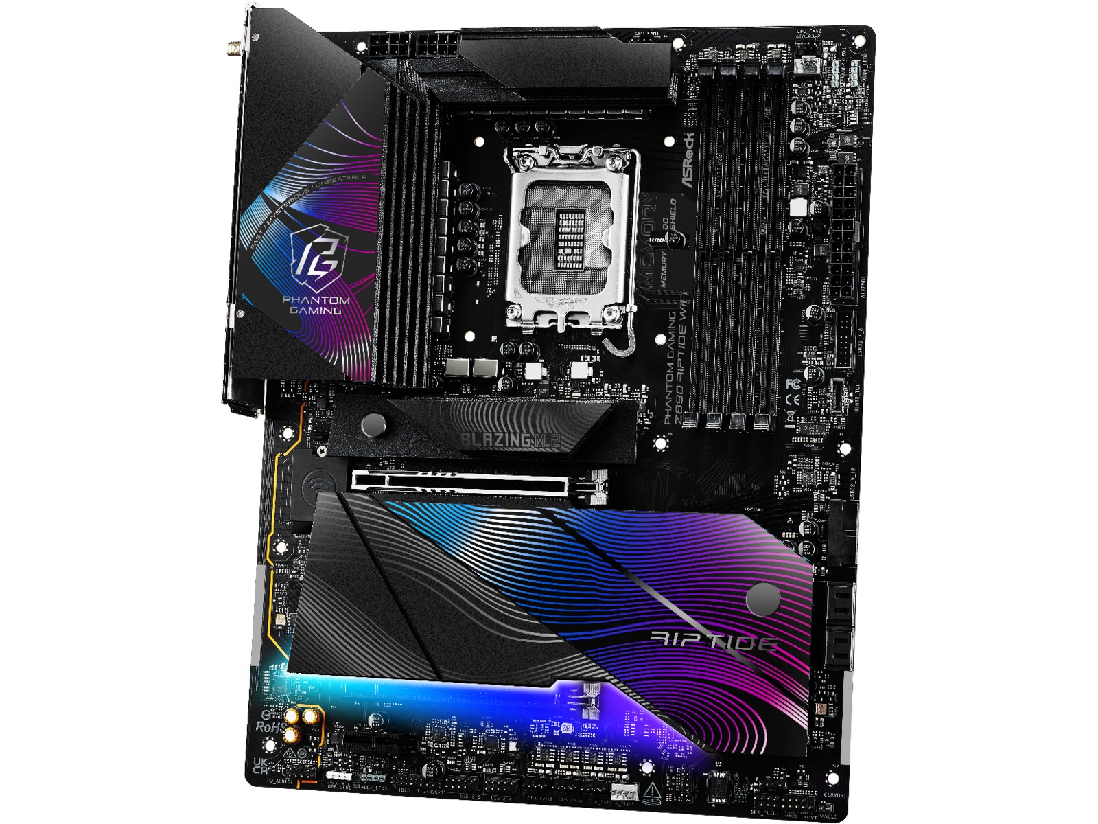 ASRock Z890 RIPTIDE WIFI Moderkort Intel Socket