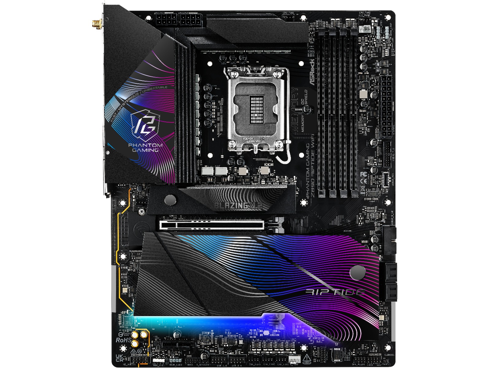 ASRock Z890 RIPTIDE WIFI Moderkort Intel Socket