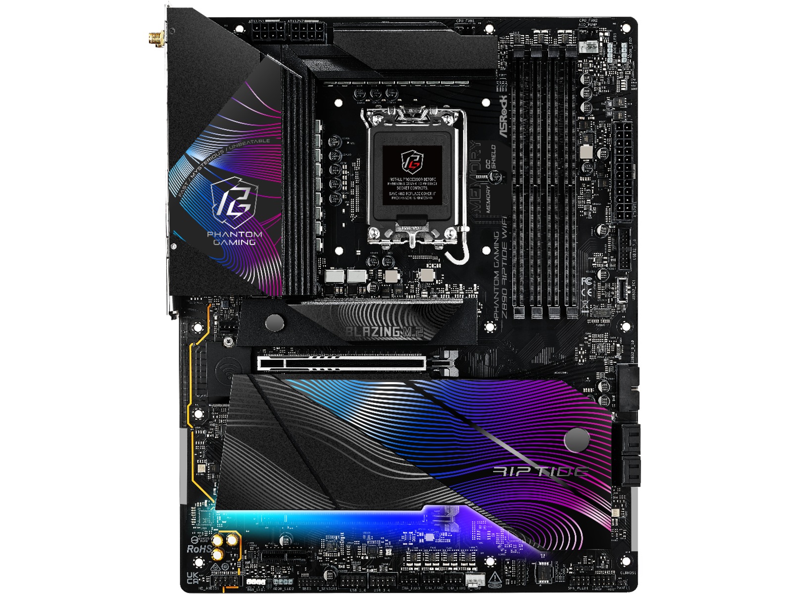 ASRock Z890 RIPTIDE WIFI Moderkort Intel Socket