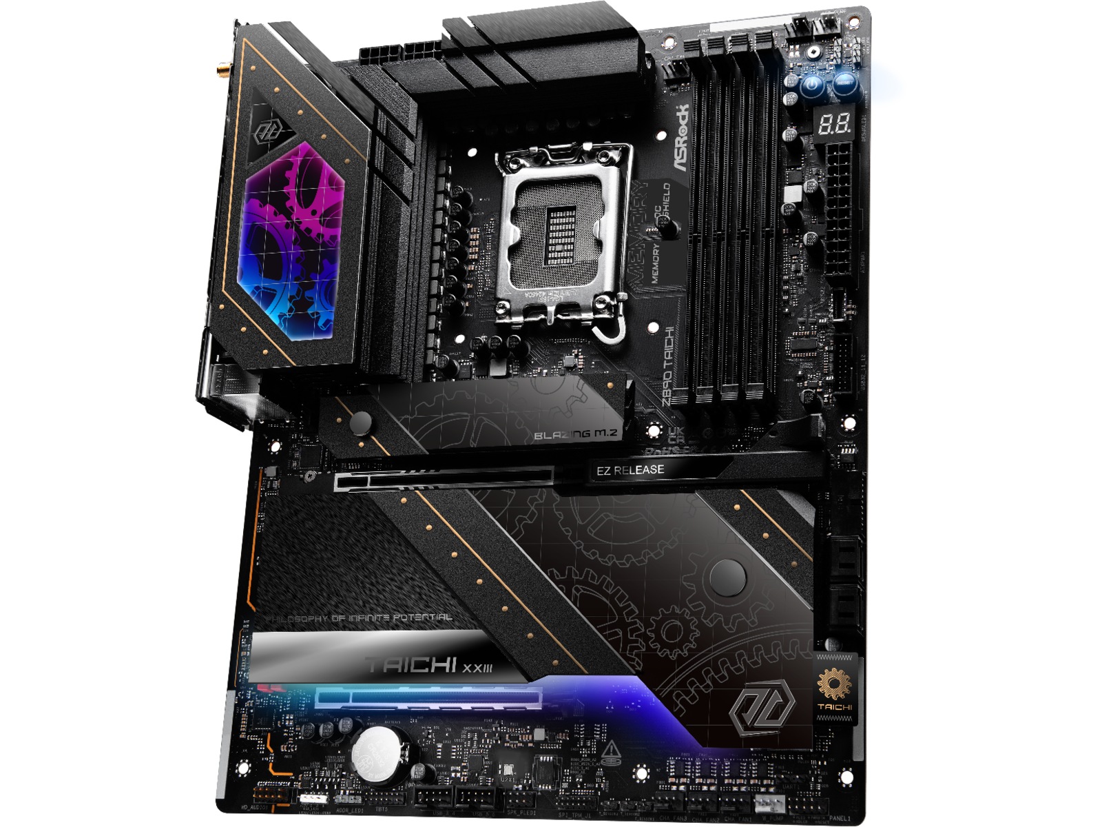 ASRock Z890 TAICHI Moderkort Intel Socket