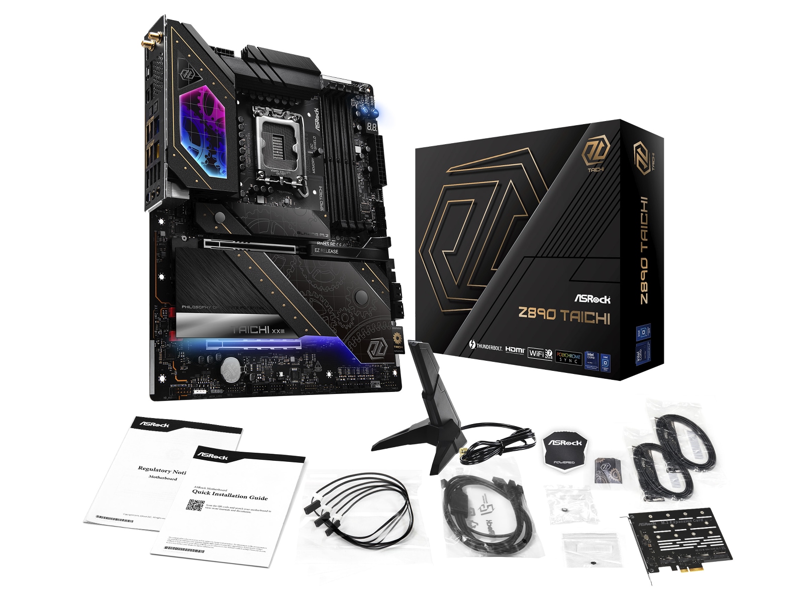 ASRock Z890 TAICHI Moderkort Intel Socket
