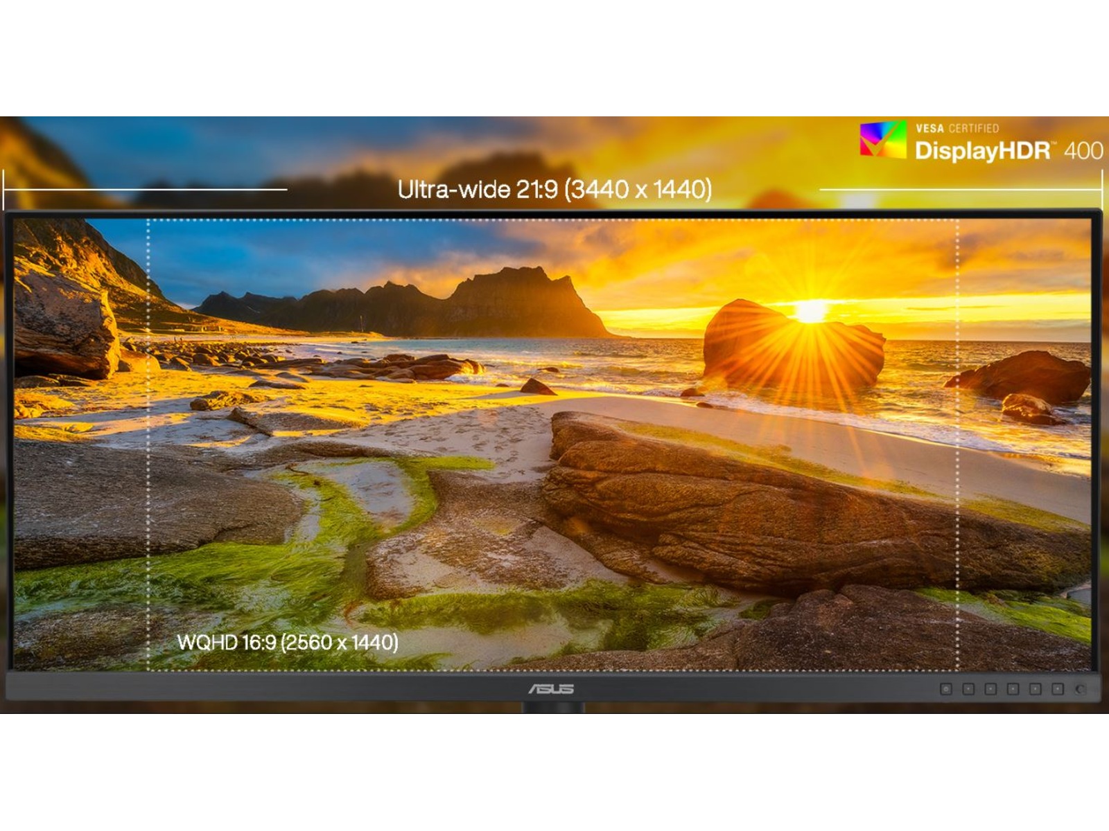 ASUS 34" skärm ProArt PA348CGV Bildskärmar