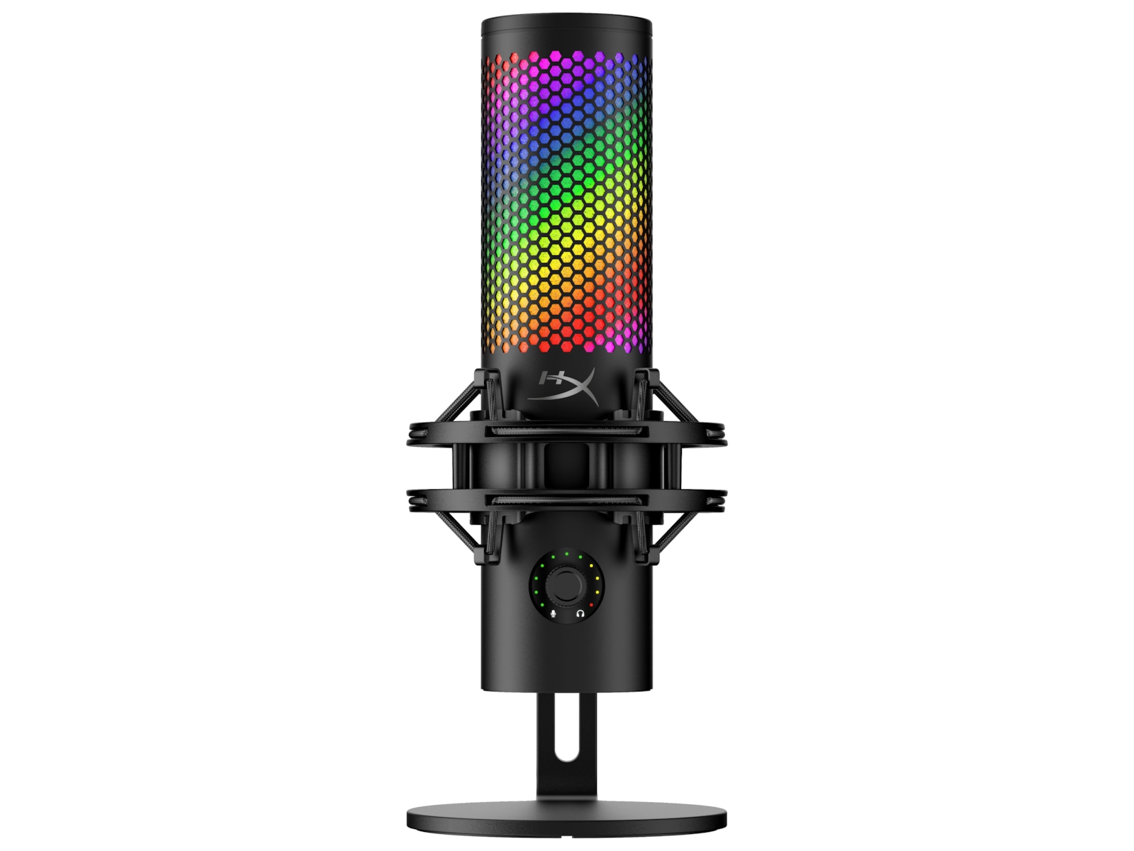 HyperX QuadCast 2 S RGB USB mikrofon (svart) Mikrofon