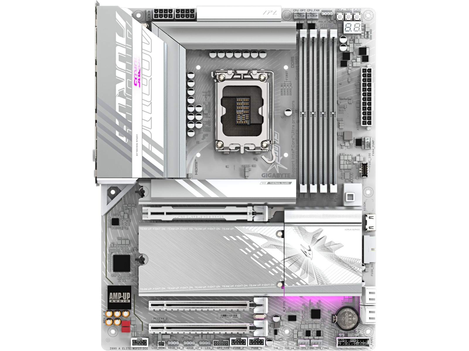 GIGABYTE Z890 A ELITE WF7 ICE Moderkort Intel Socket
