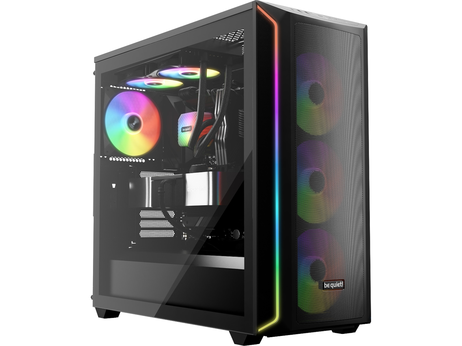 be quiet! LIGHT WINGS LX 120 PWM Fläkt 3pk (svart) Fläkt