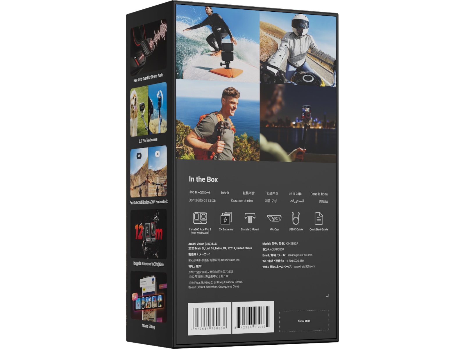 Insta360 Ace Pro 2 Dual Battery Bundle Actionkamera