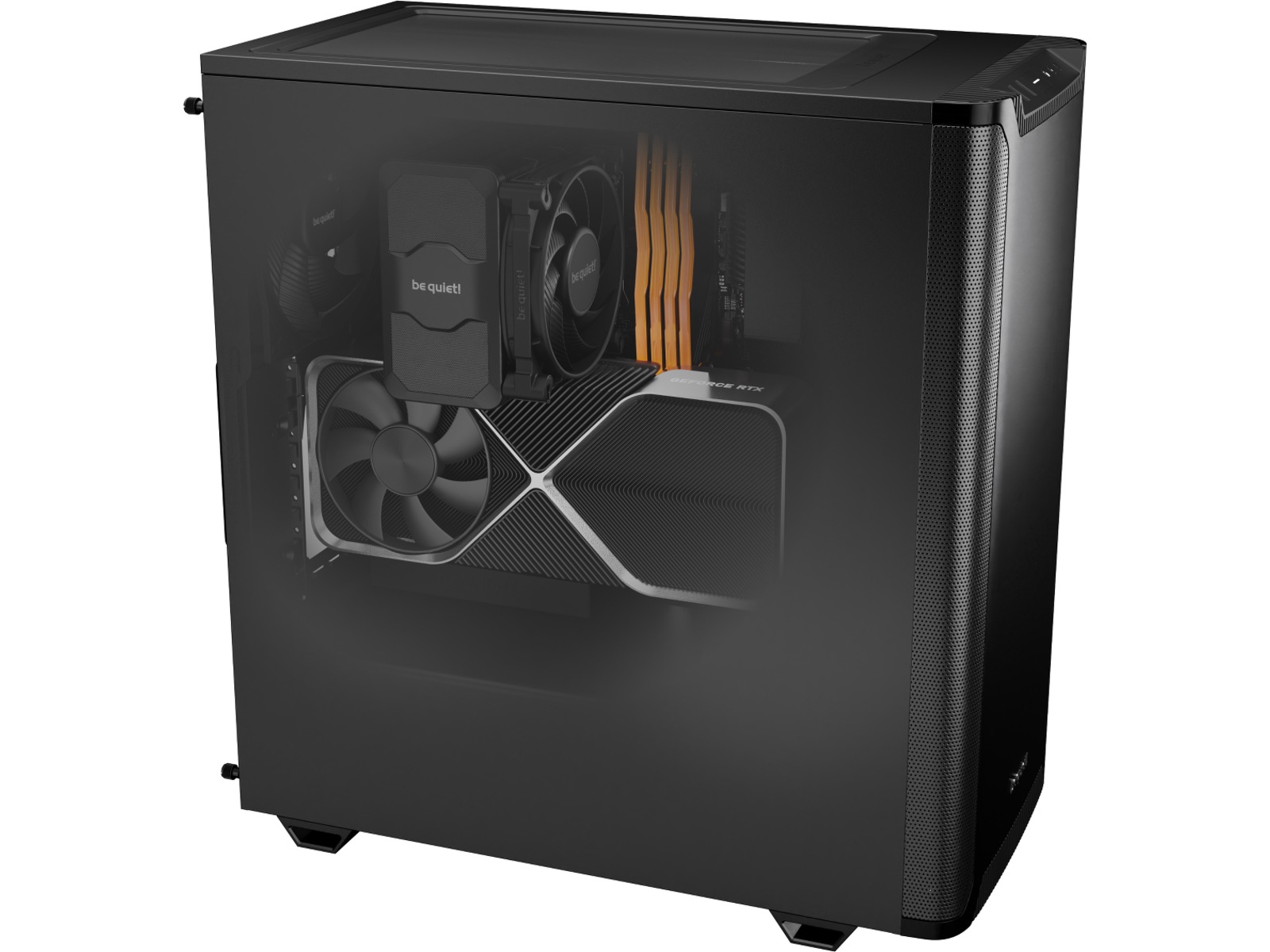 be quiet! PURE BASE 501 Mid Tower (svart) Midi tower