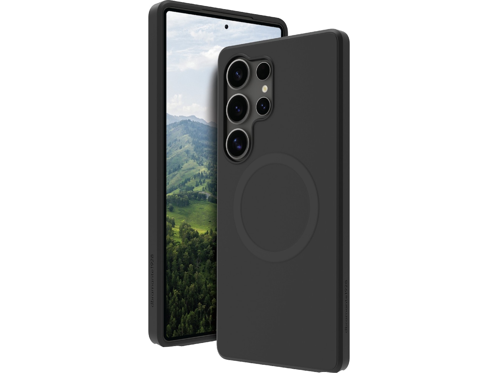 dbramante1928 Galaxy S25 Ultra Greenland Pro Qi2 fodral (Night Black) Mobilskal
