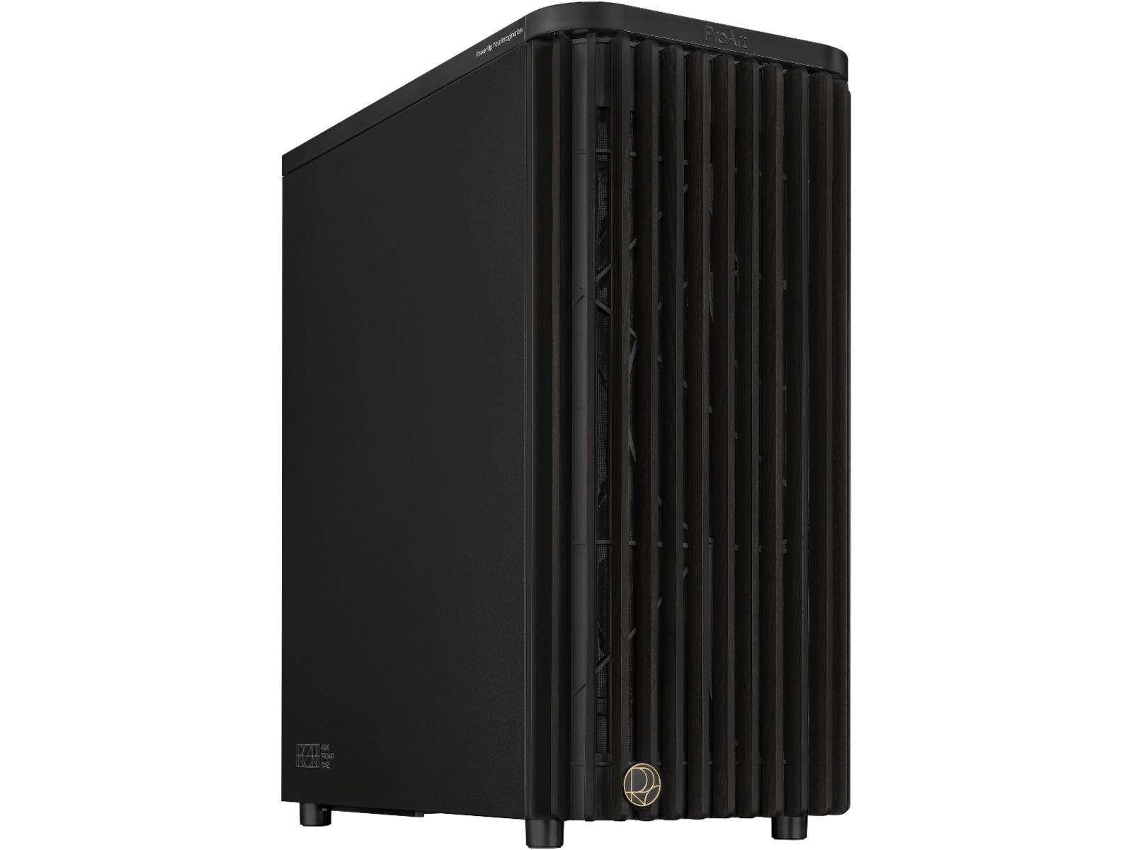 Asus Proart PA401 Wood Metal PWM Mid Tower (svart) Midi tower