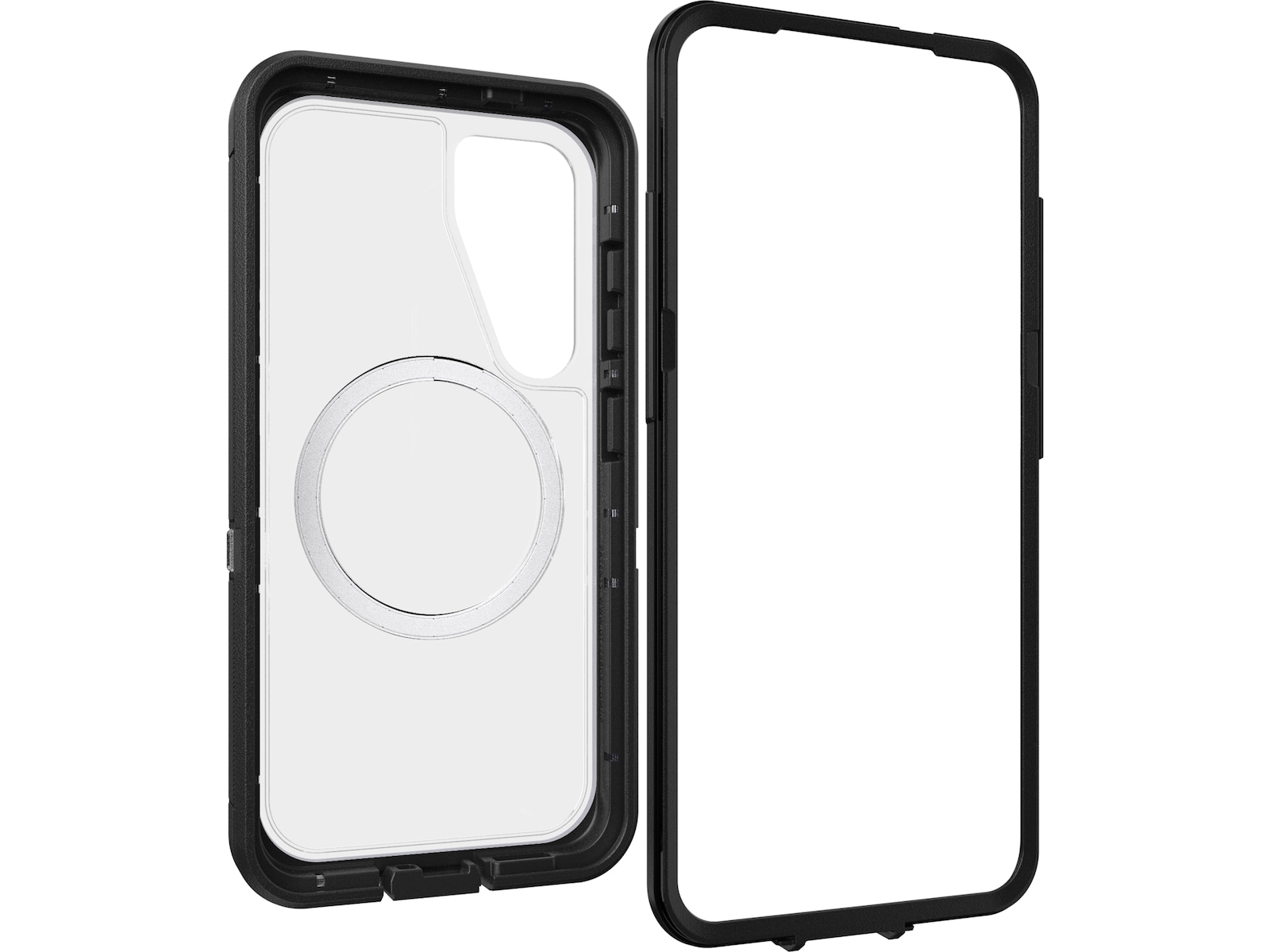 OtterBox Galaxy S25 Defender XT skal (transparent/svart) Mobilskal