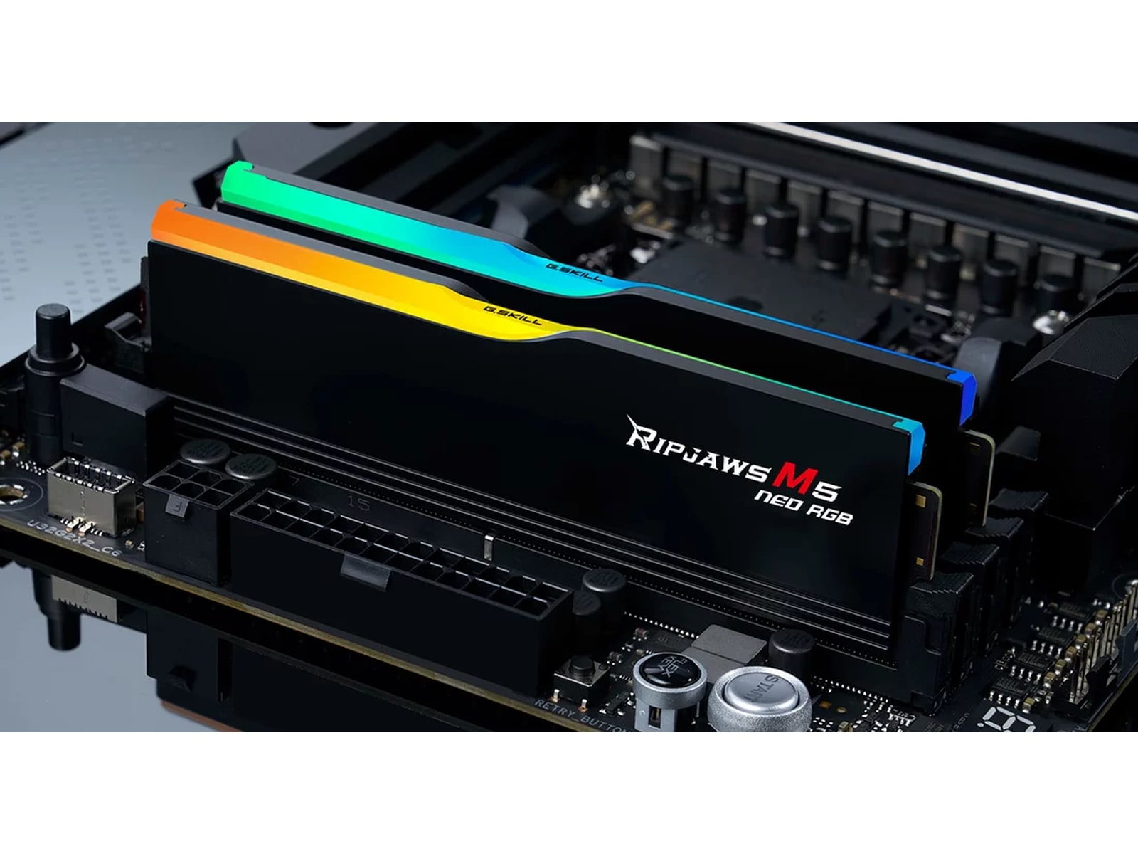 G.Skill Ripjaws M5 NEO 6000MHz DDR5 32GB RGB (svart) Minne