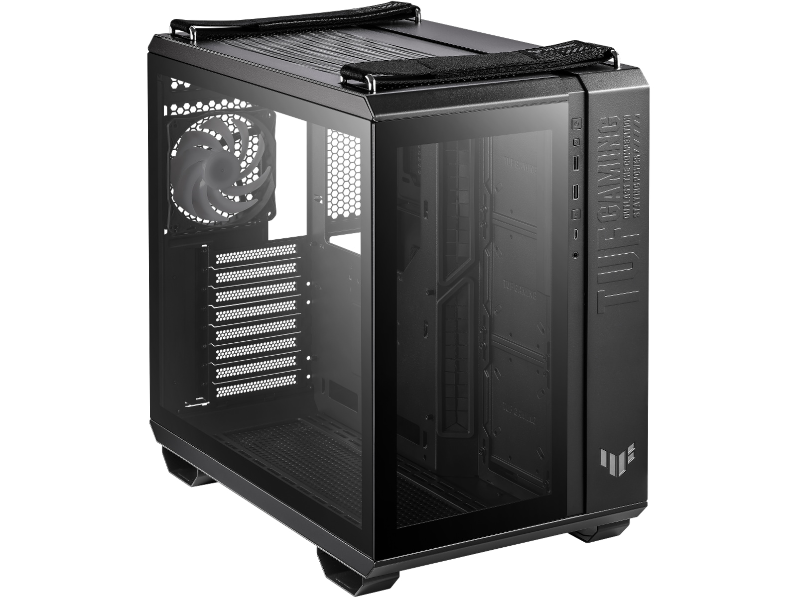 Asus TUF Gaming GT502 Plus TG ARGB Mid Tower (svart) Midi tower