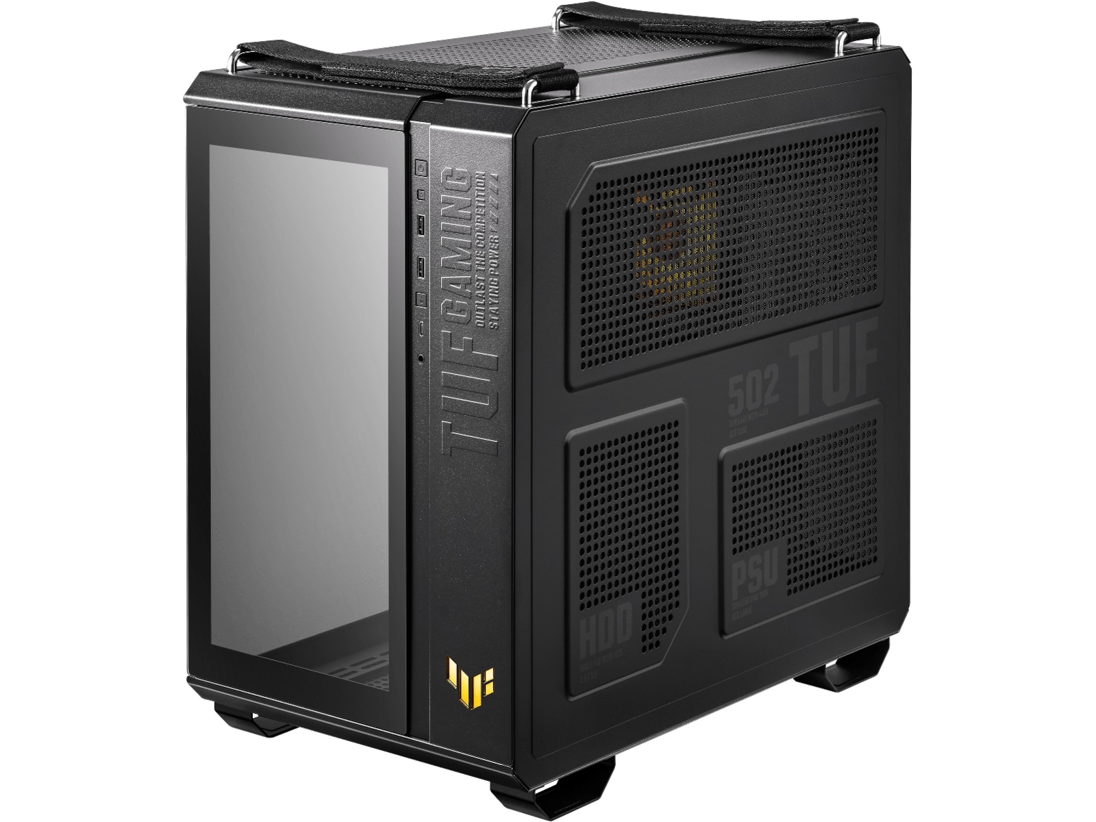 Asus TUF Gaming GT502 Plus TG ARGB Mid Tower (svart) Midi tower
