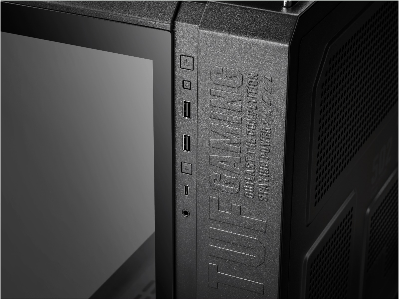 Asus TUF Gaming GT502 Plus TG ARGB Mid Tower (svart) Midi tower
