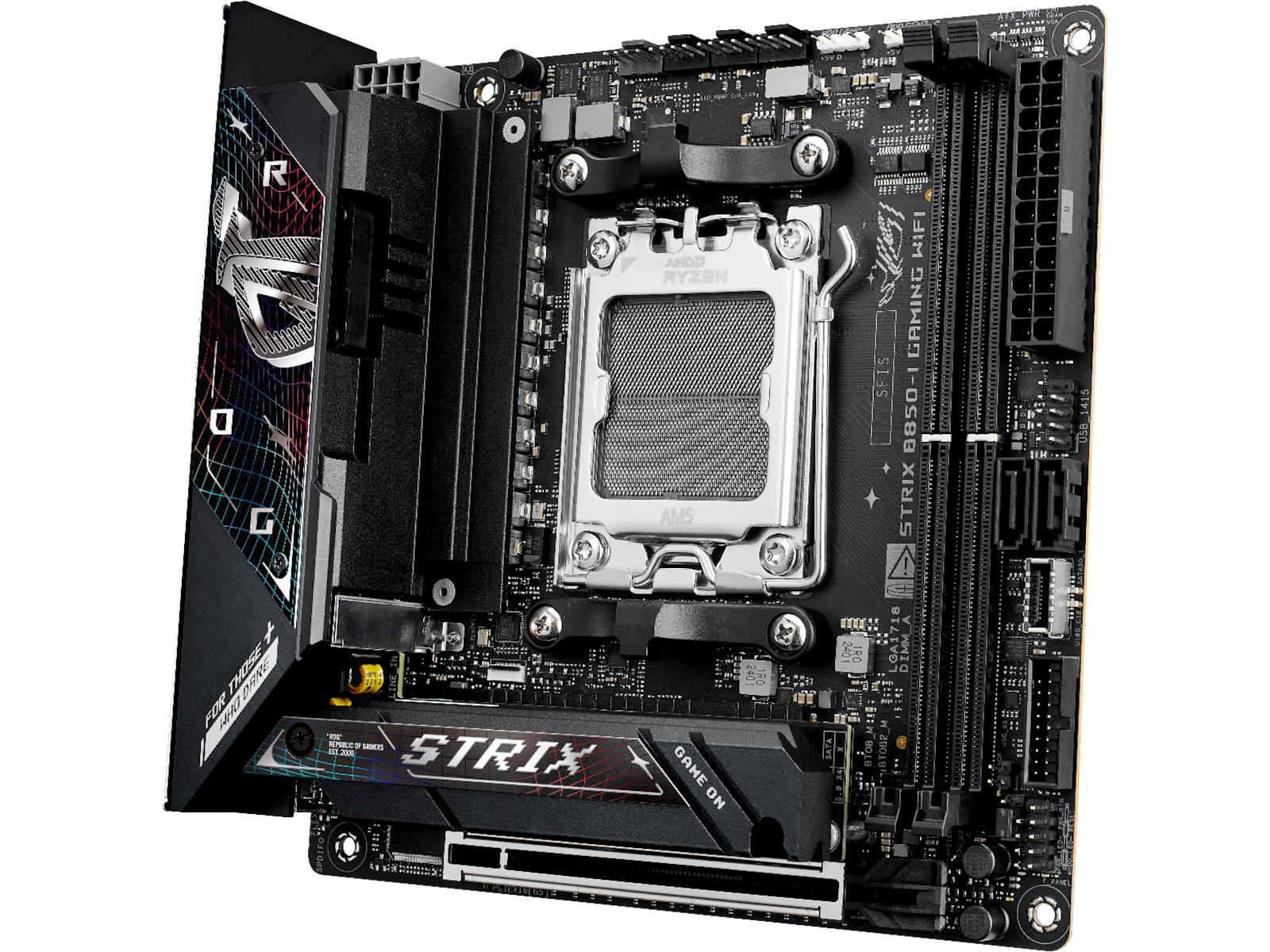 ASUS ROG STRIX B850-I GAMING WIFI Moderkort AMD Socket