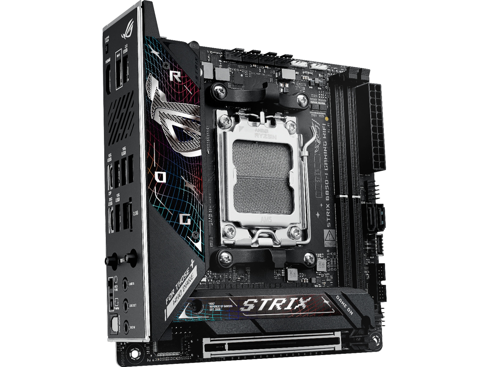 ASUS ROG STRIX B850-I GAMING WIFI Moderkort AMD Socket