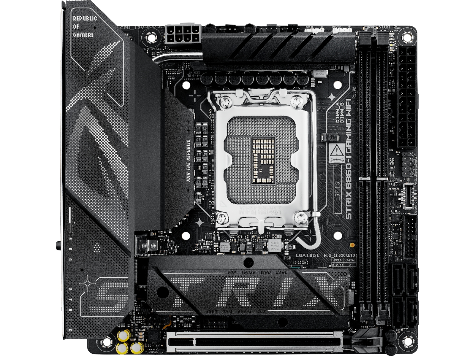 ASUS ROG STRIX B860-I GAMING WIFI Moderkort Intel Socket