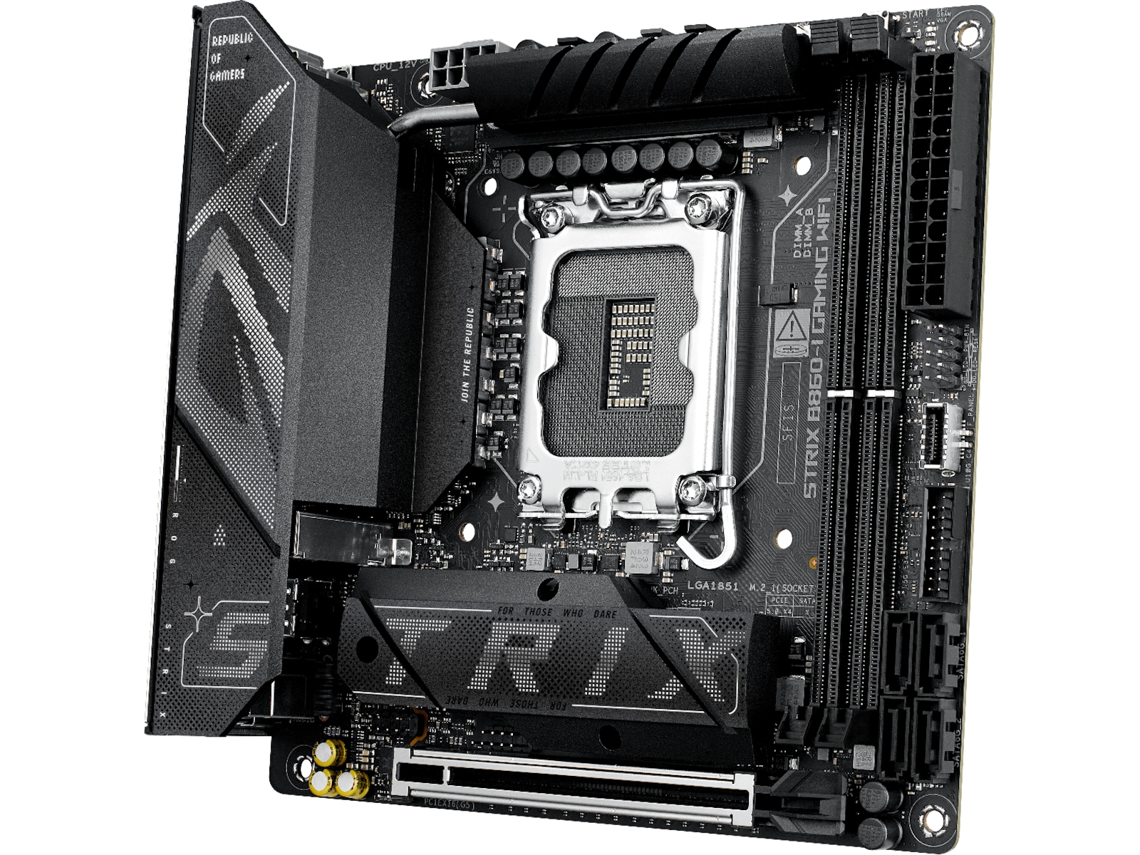 ASUS ROG STRIX B860-I GAMING WIFI Moderkort Intel Socket