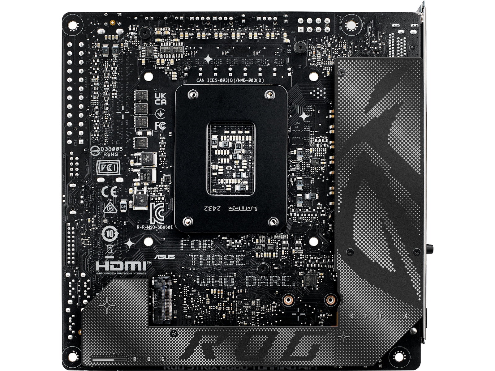 ASUS ROG STRIX B860-I GAMING WIFI Moderkort Intel Socket