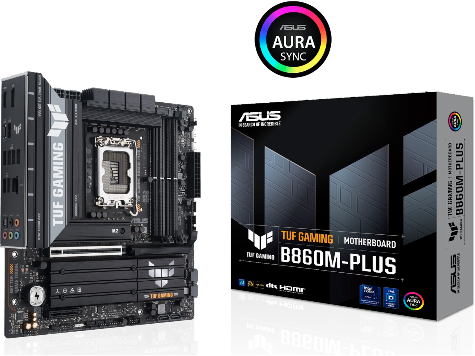 ASUS TUF GAMING B860M-PLUS Moderkort Intel Socket