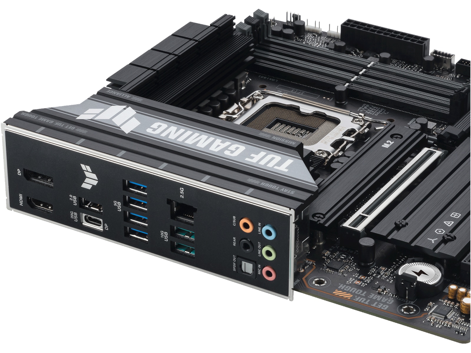 ASUS TUF GAMING B860M-PLUS Moderkort Intel Socket