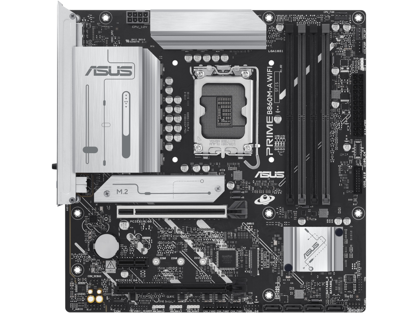 ASUS PRIME B860M-A WIFI Moderkort Intel Socket