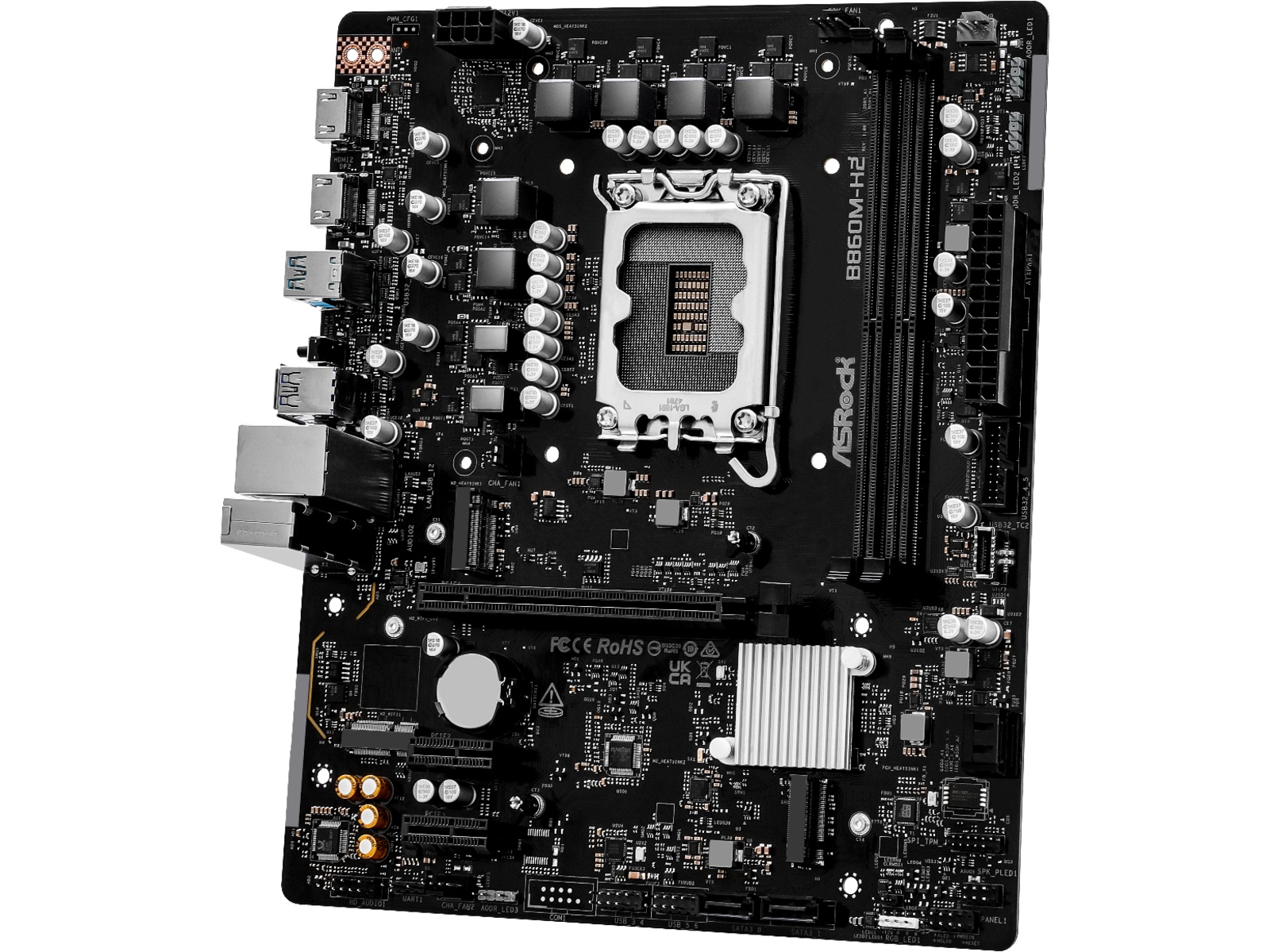 ASRock B860M-H2 Moderkort Intel Socket