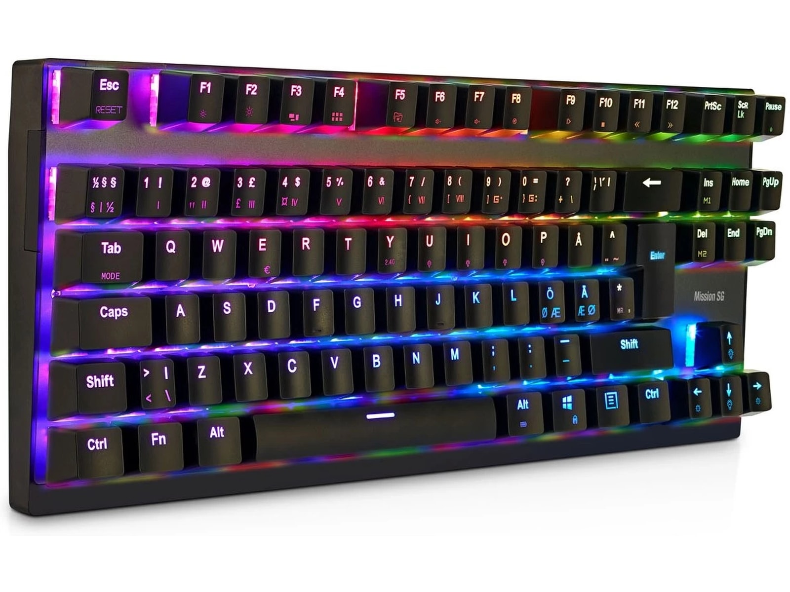 Mission SG GGKW 2.0 TKL trådlöst gamingtangentbord Gamingtangentbord