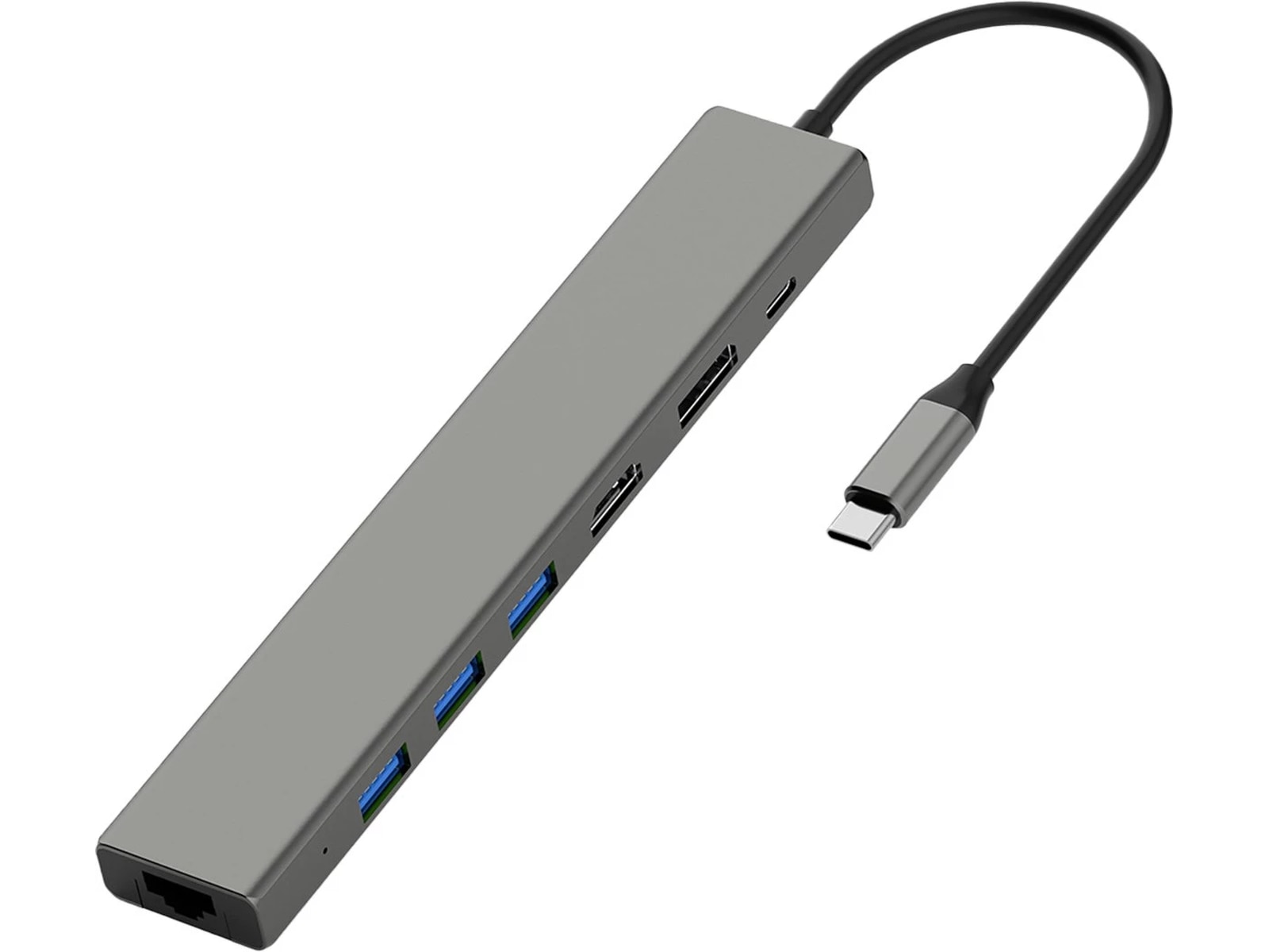 Andersson USB-H3410 7-i-1 USB-hubb Dockningsstation och USB-hub