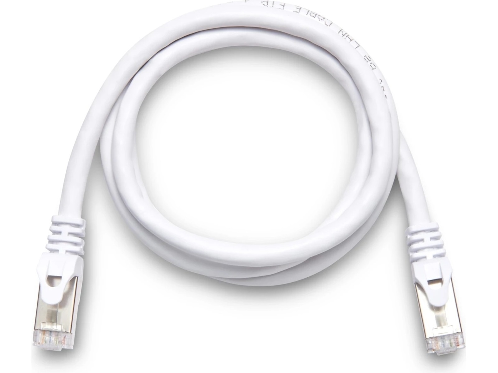 Andersson Nätverkskabel Cat6a 1m (vit) Nätverkskablar